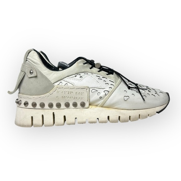 A.S. 98 Denalux Combi 10 Sneakers Bianco 39 - Picture 2 of 9